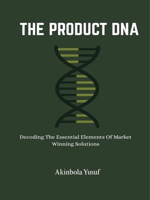 cover image of The Product DNA